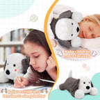 Warmos Co 24" Weighted Microwavable Stuffed Animal, Large Weighted Stuffed Dog