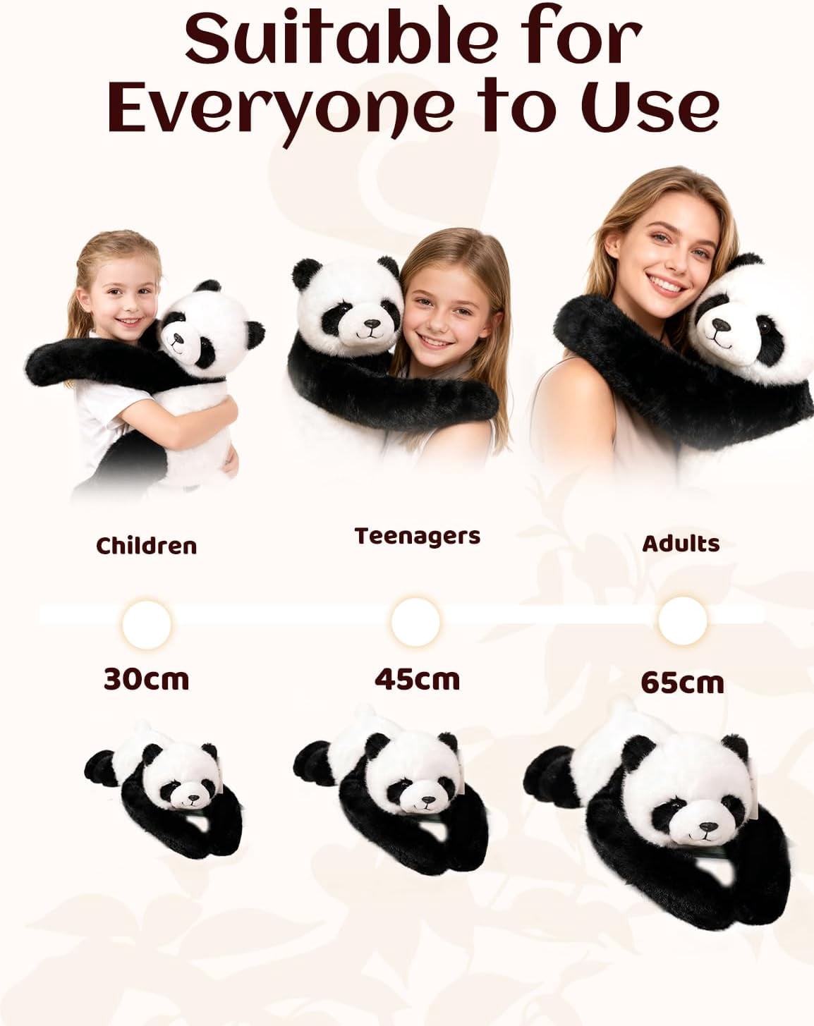 Warmos Co Weighted Stuffed Animal – Panda, Sloth, Bear, Koala, Raccoon & Dinosaur