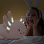Warmos Co 20" Pink Weighted Axolotl Stuffed Animals 2.8 Pound Soft Hugging