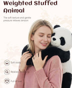 Warmos Co Weighted Stuffed Animal – Panda, Sloth, Bear, Koala, Raccoon & Dinosaur