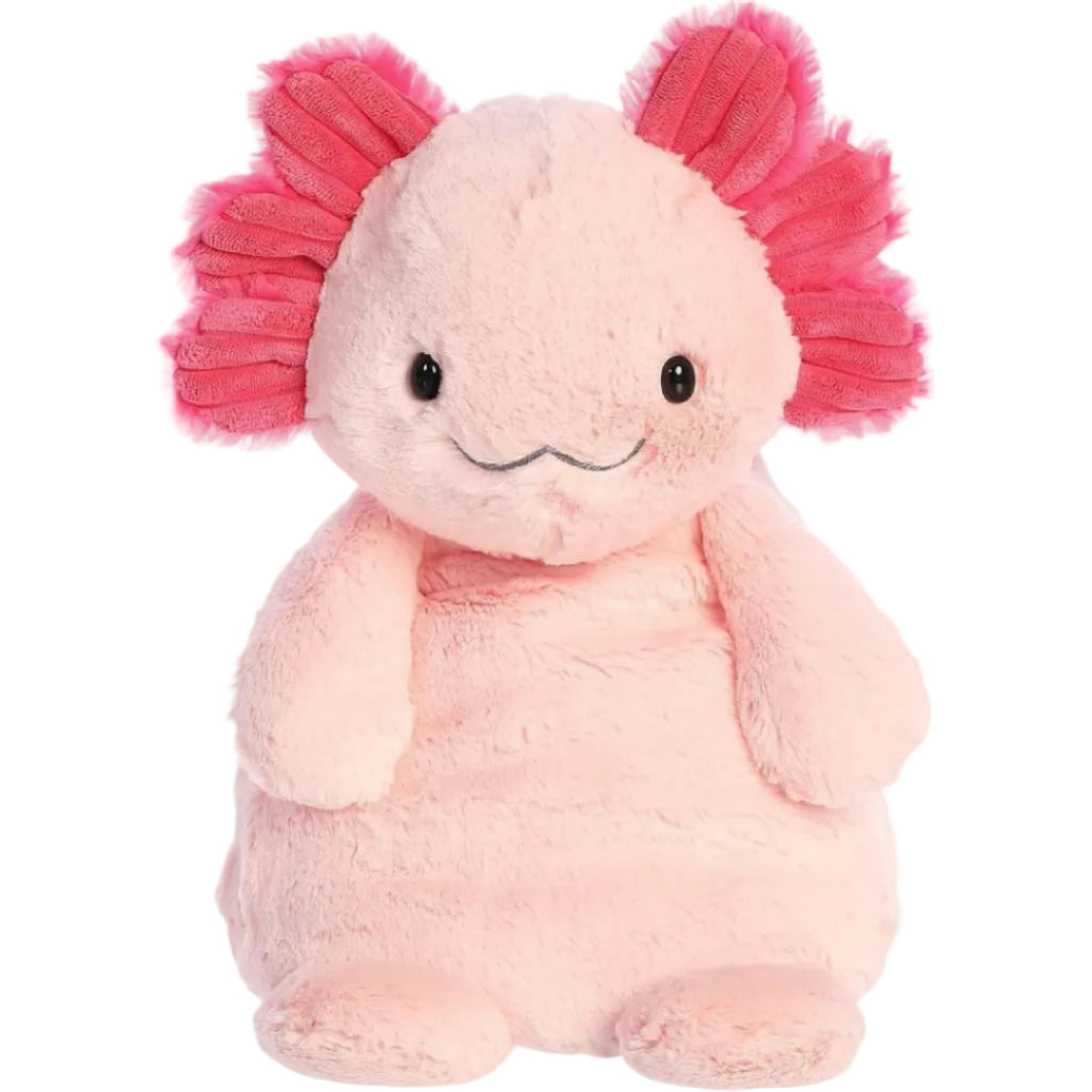 Warmos Co Cuddly Huggle Pals Assuring Axolotl™ Stuffed Animal- Weighted Comfort-