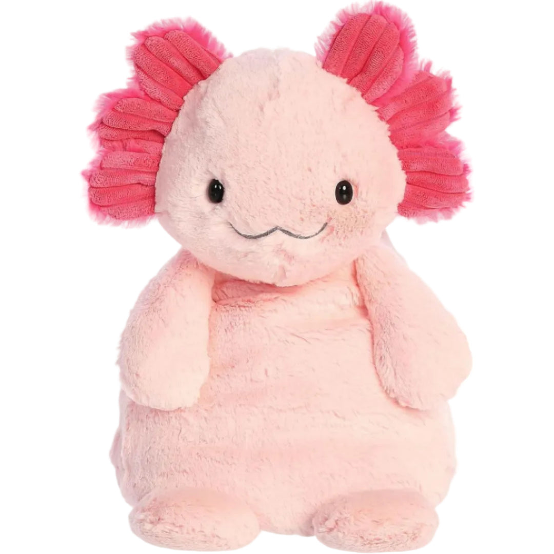 Warmos Co Cuddly Huggle Pals Assuring Axolotl™ Stuffed Animal- Weighted Comfort-