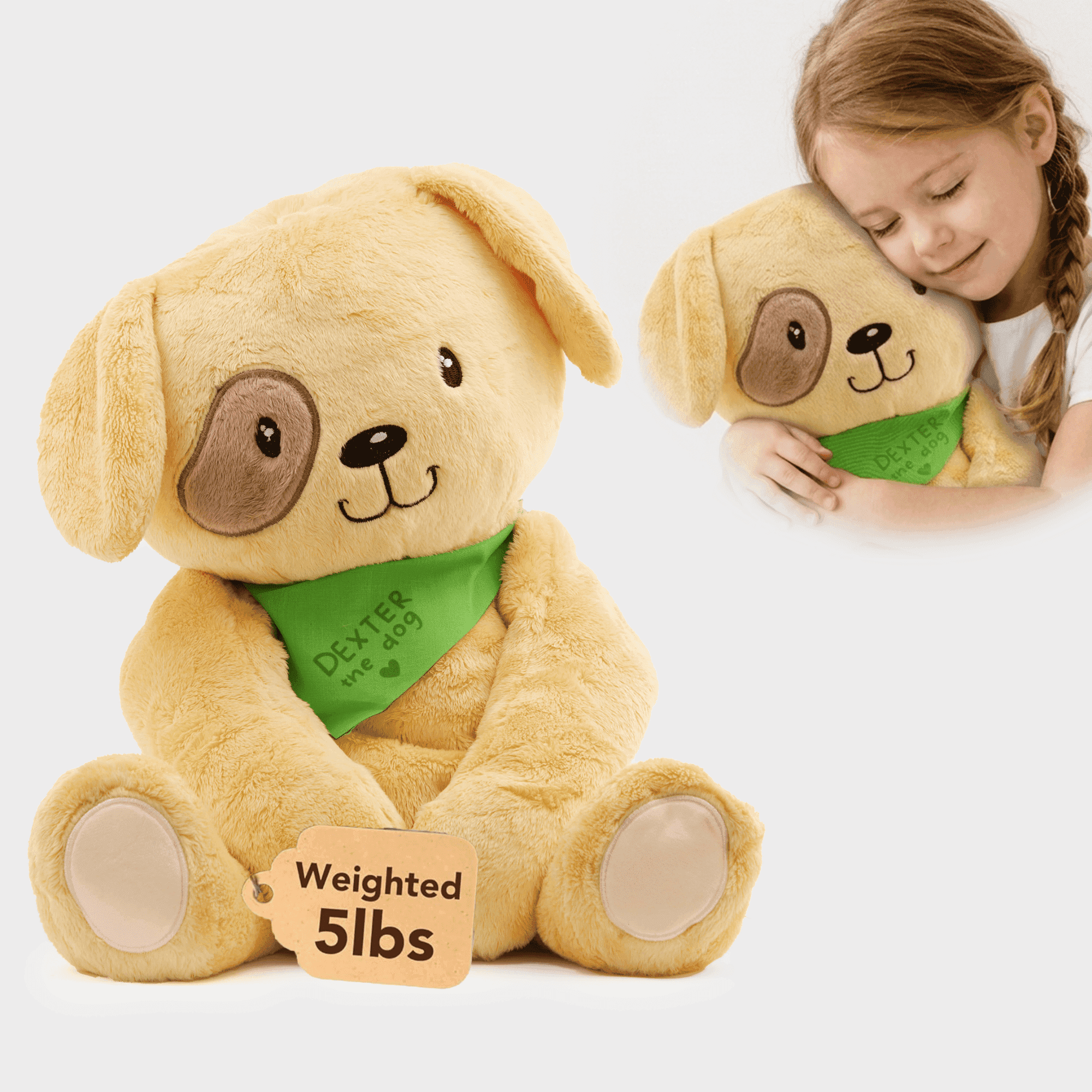 Warmos Co Lilly's Love Weighted Animal Sloth- Heatable Warmie Plush & Coolable
