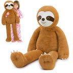 Warmos Co Muiteiur Sloth Stuffed Animal 39" Weighted Sloth Plush Toy