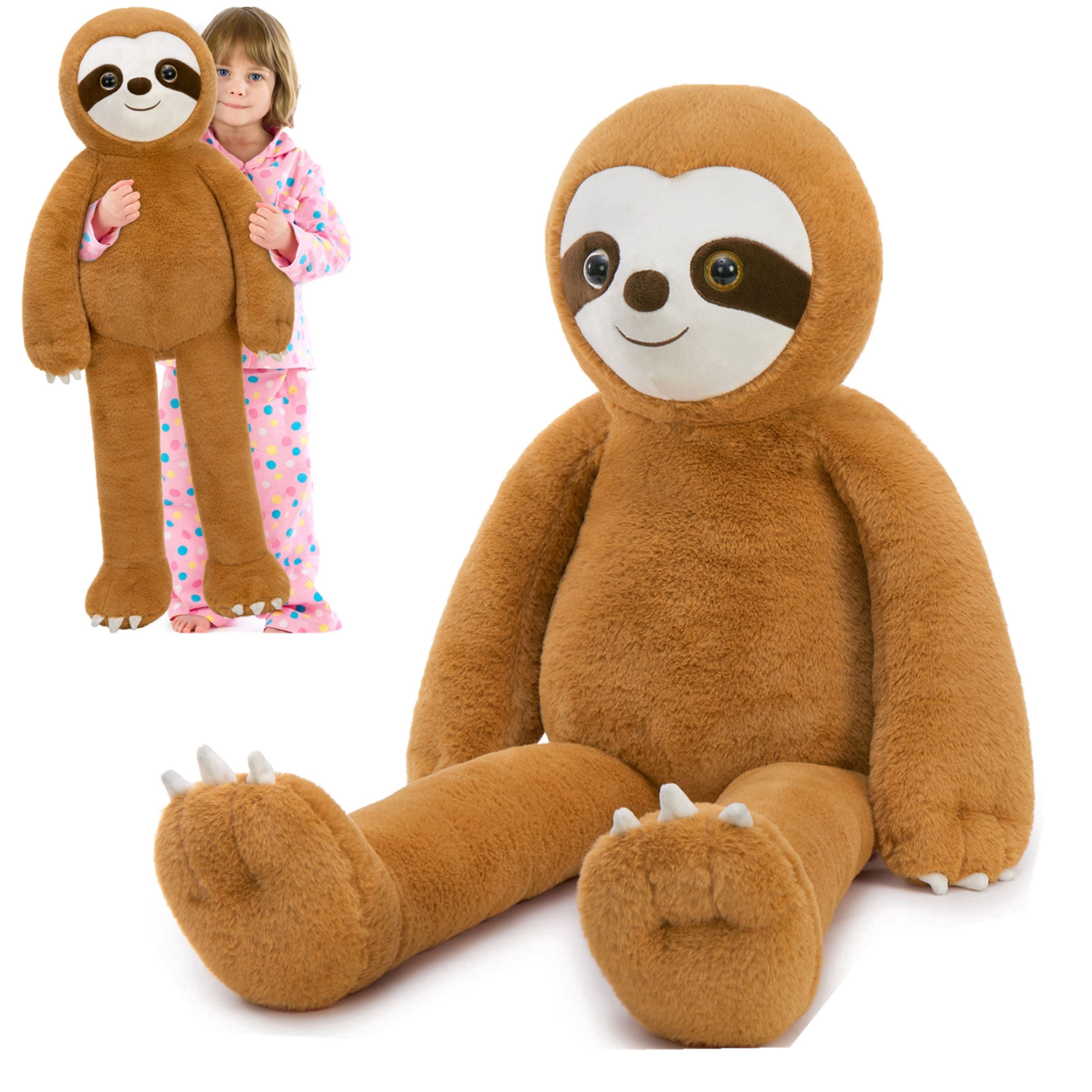 Warmos Co Muiteiur Sloth Stuffed Animal 39" Weighted Sloth Plush Toy