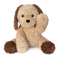Warmos Co 13.8" Sitting Puppy Weighted Stuffed Animals,4 lb Giant Brown Dog Plush