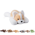 Warmos Co Weighted Corgi Stuffed Animals 20"Large Plush Toy,3.3lb Giant Weighted