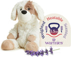 Warmos Co 13" Puppy Stuffed Animal, Microwavable Heated Plushies and Weighted