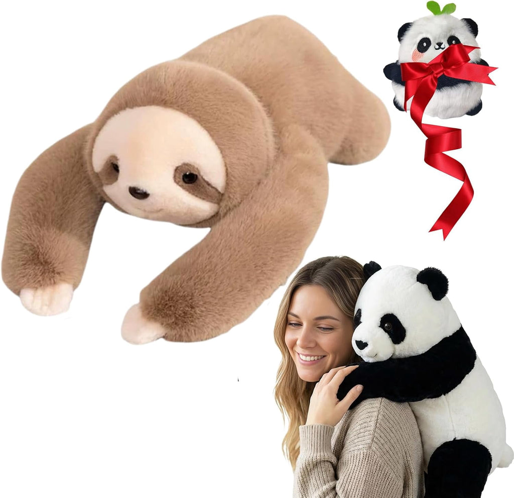 Warmos Co Weighted Stuffed Animal – Panda, Sloth, Bear, Koala, Raccoon & Dinosaur