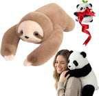 Warmos Co Weighted Stuffed Animal – Panda, Sloth, Bear, Koala, Raccoon & Dinosaur