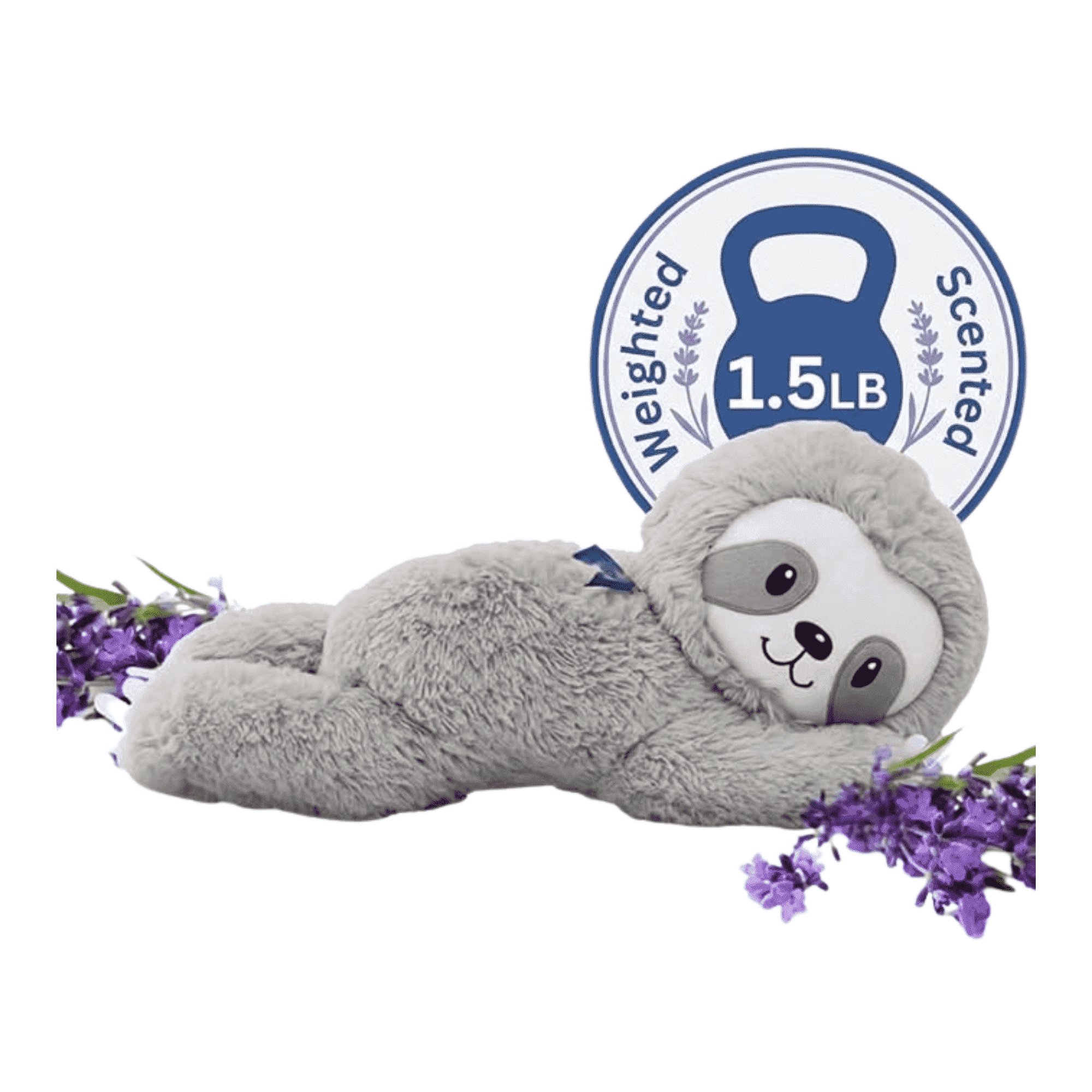 Warmos Co Lilly's Love Weighted Animal Sloth- Heatable Warmie Plush & Coolable