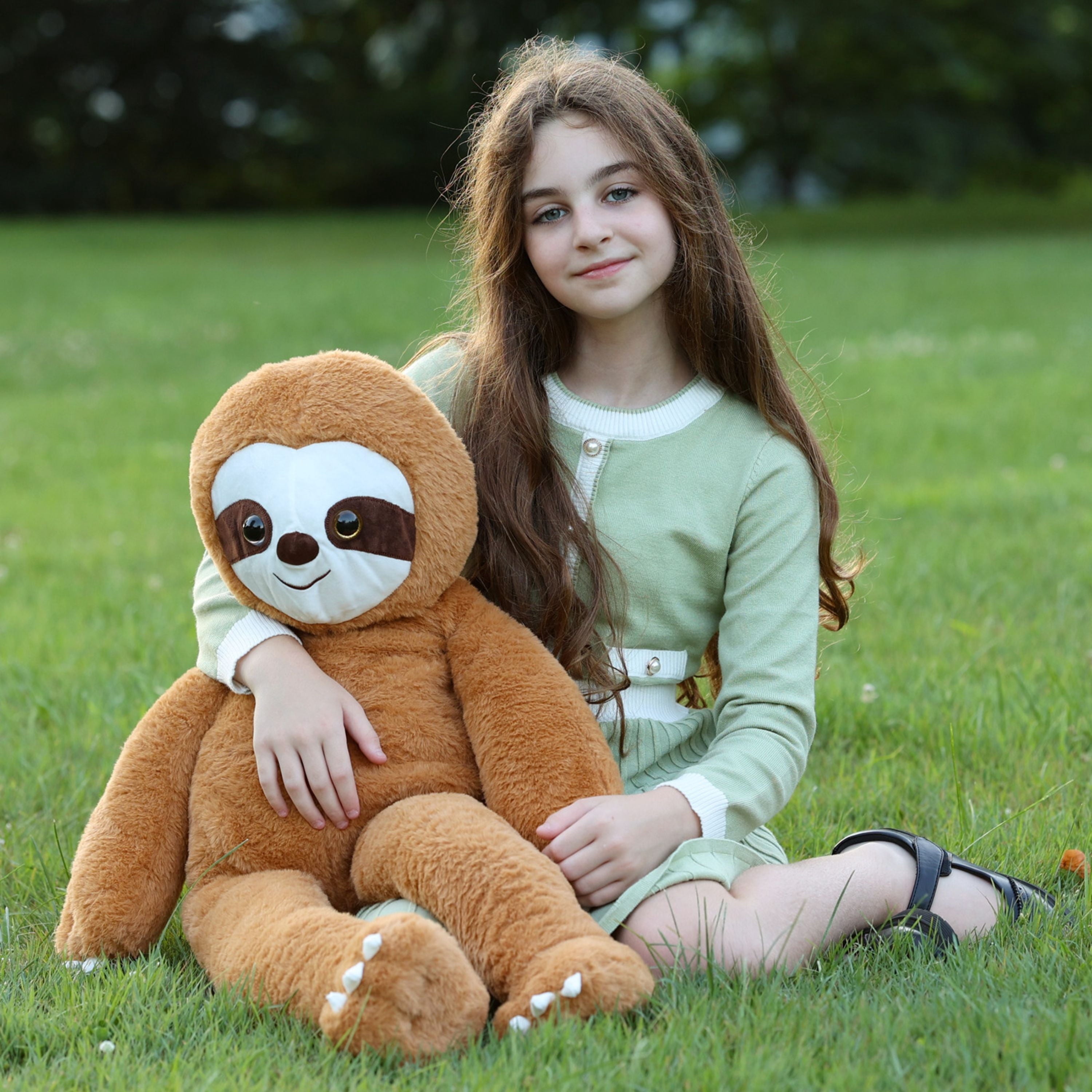 Warmos Co Muiteiur Sloth Stuffed Animal 39" Weighted Sloth Plush Toy