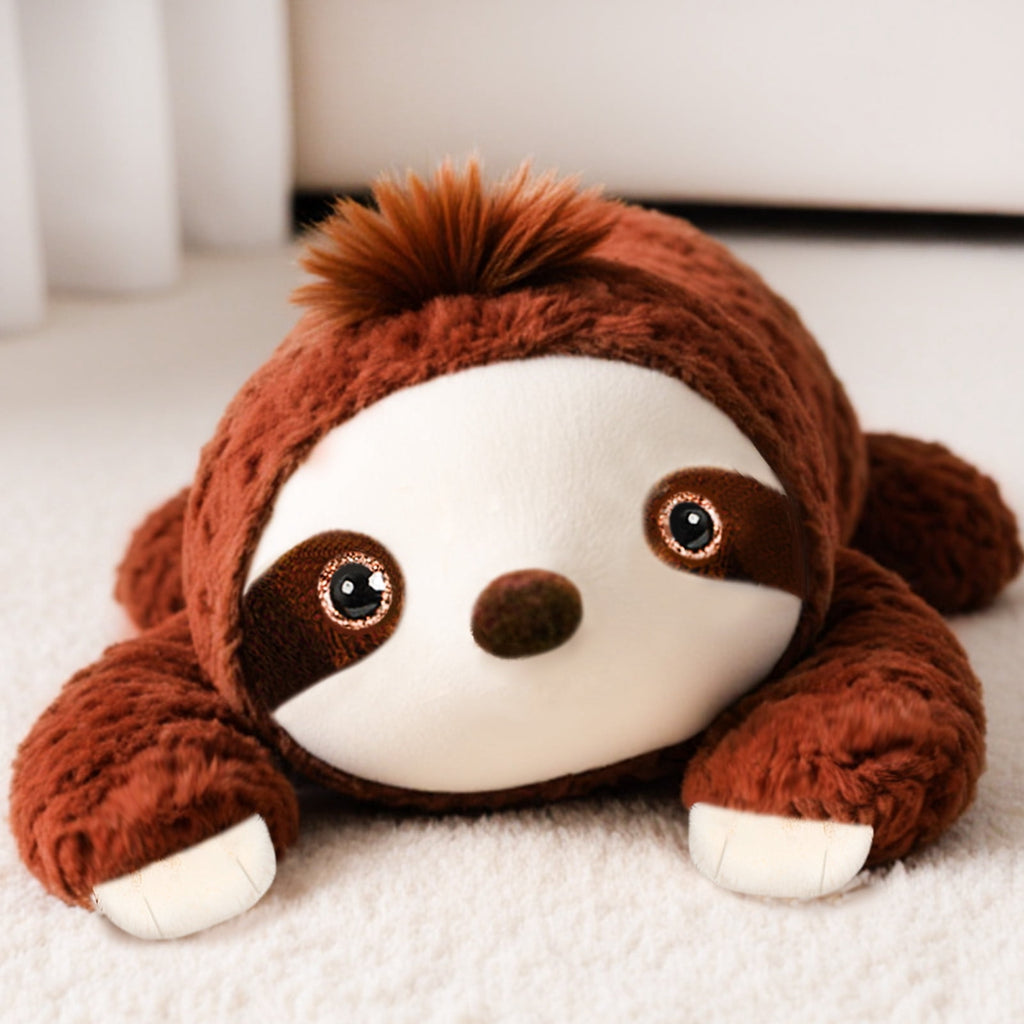 Warmos Co Stuffed Animal Plush Toy, Weighted Sloth, 3.3lb, Soft Faux Fur, 20 Inch