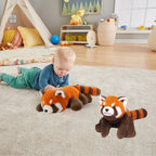 Warmos Co Red Panda Plush Toy Doll, Red Panda Weighted Stuffed Animals, Plush