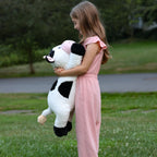 Warmos Co 28" Cow Weighted Stuffed Animals 5lb Soft Microwavable Stuffed Animal