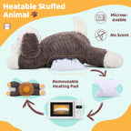 Warmos Co 24" Weighted Microwavable Stuffed Animal, Large Weighted Stuffed Dog