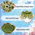 Warmos Co 20" Turtle Stuffed Animals,3.3lb Weighted Green Sea Turtles Plush Toy,