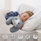 Warmos Co 20"Grey Cat Weighted Stuffed Animal 3.3lb Giant Sensory Plushie Toy for