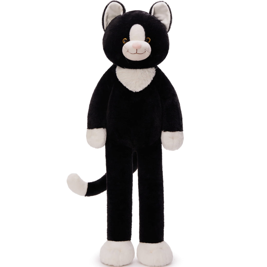 Warmos Co 39'' Weighted Cat Stuffed Animal Giant Stuffed Cat Body Pillow Plush Toy