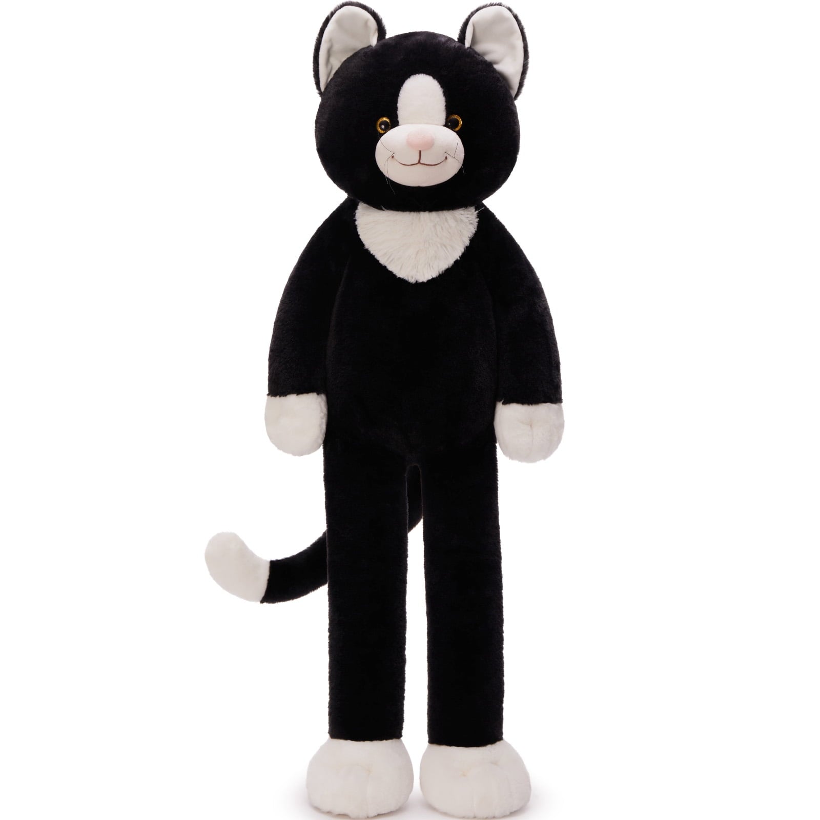 Warmos Co 39'' Weighted Cat Stuffed Animal Giant Stuffed Cat Body Pillow Plush Toy