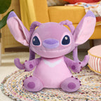 Warmos Co Stitch Comfort Weighted Plush Angel, 14-inch Stuffed Animal, Alien, Pink