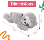 Warmos Co Lilly's Love Weighted Animal Sloth- Heatable Warmie Plush & Coolable